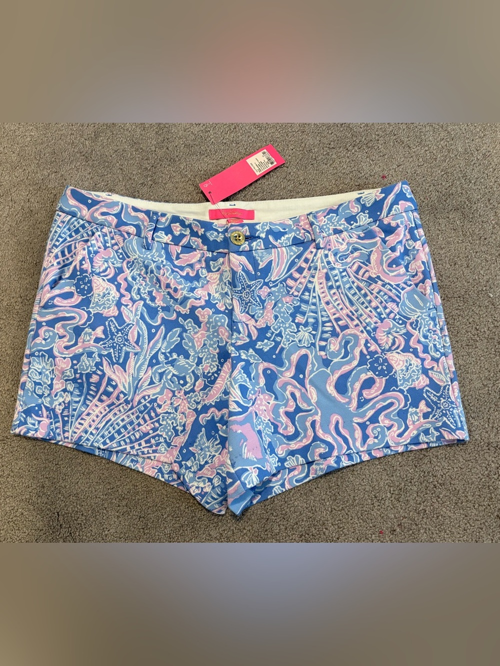 NWT Lilly Pulitzer Callahan Knit Shorts size 14